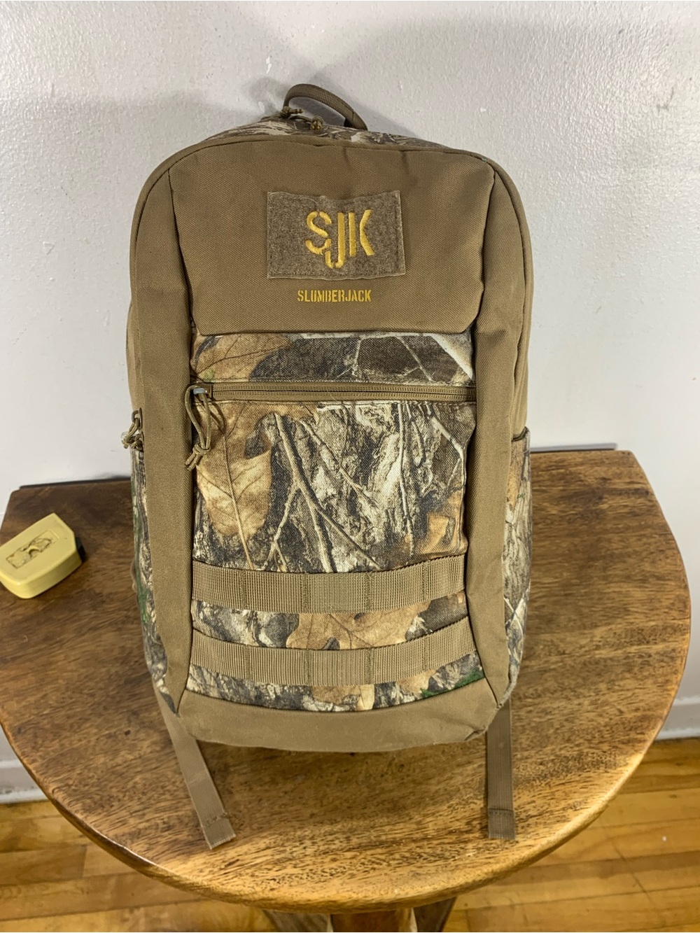 Slumberjack Camo Hunting Backpack Tan Realtree Style Outdoor Daypack